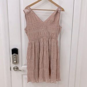 Blush formal dress